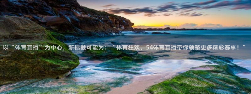 以“体育直播”为中心，新标题可能为：“体育狂欢，54体育直播带你领略更多精彩赛事！”